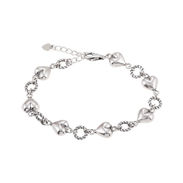 Vintage Heart Bracelet