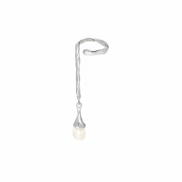 Maria Drop Pearl Cuff Earring