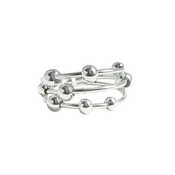 Rotating Beads Ring