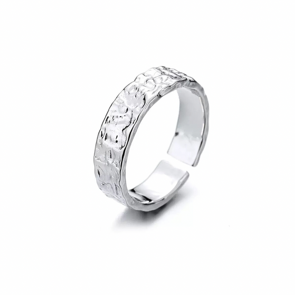 Foil Texture Band Ring