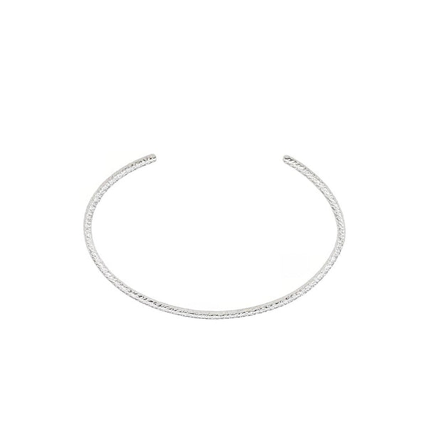 Hammered Thin Bangle